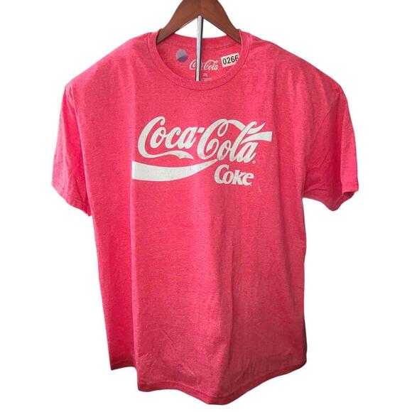 Coca-Cola Vintage Red T-Shirt - Size 2XL - Picture 1 of 4